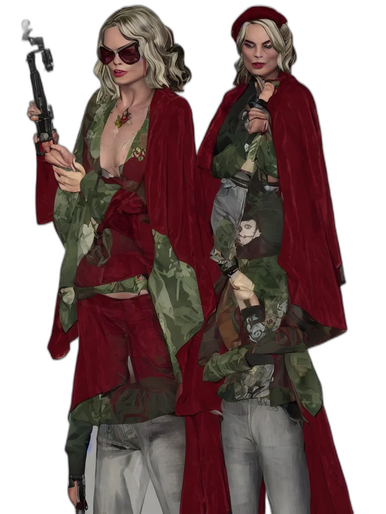 jacket, concept art, 3d render, comic book art transparent PNG cut-out
