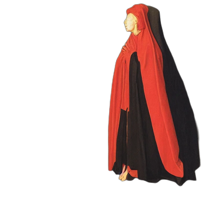 dress, jacket, staff, 3d render, concept art, pixel art, red, cloaked transparent PNG cut-out