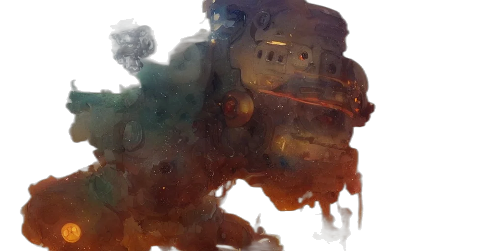 robot, dragon, mask, face, concept art, fantasy art, 3d render, photorealistic transparent PNG cut-out