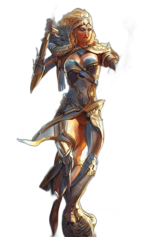 sword, weapon, robot, staff, fantasy art, concept art, comic book art, 3d render transparent PNG cut-out