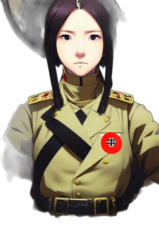 hat, staff, face, jacket transparent PNG cut-out