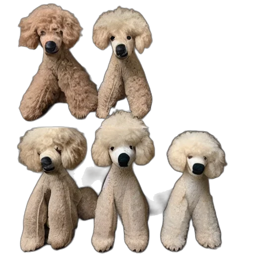 3d render, photorealistic, ghost, bear transparent PNG cut-out