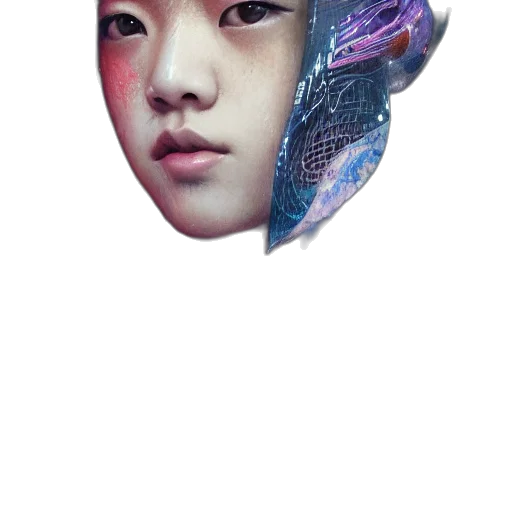 face, mask, dragon, creature transparent PNG cut-out
