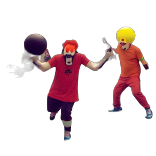 staff, 3d render, concept art, pixel art, fire, outer space, angry, clowns transparent PNG cut-out