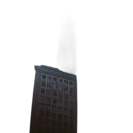building, robot, umbrella, bottle transparent PNG cut-out