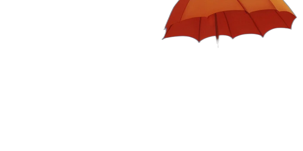 umbrella, hat, staff, crown transparent PNG cut-out