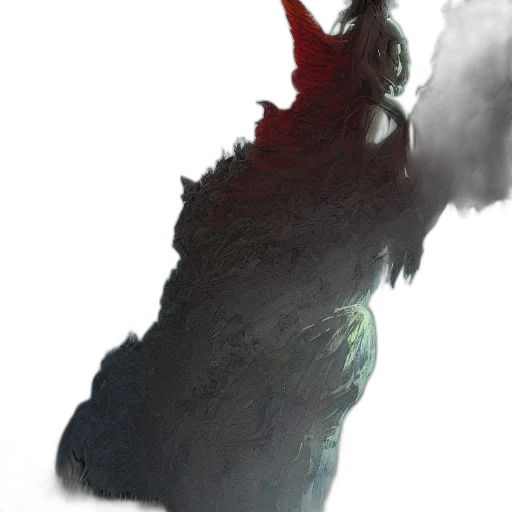 dragon, mask, creature, dress transparent PNG cut-out
