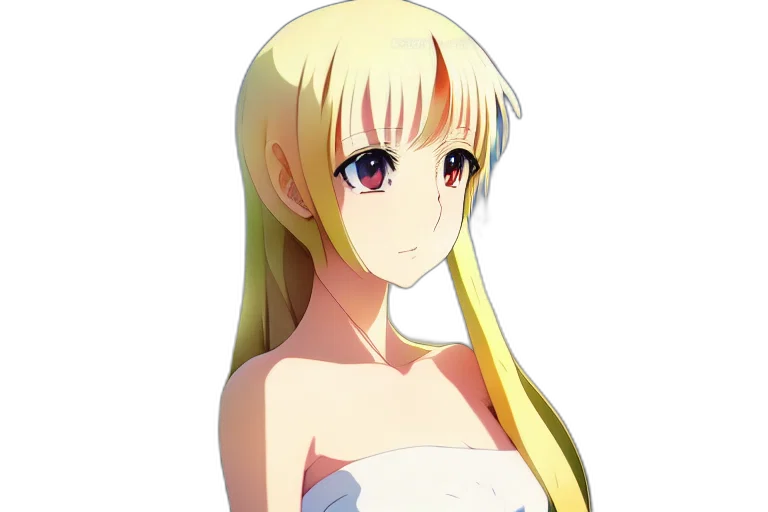 dress, face, robot, staff, anime, pixel art, cartoon, 3d render transparent PNG cut-out