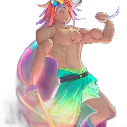 staff, dragon, creature, fantasy art transparent PNG cut-out