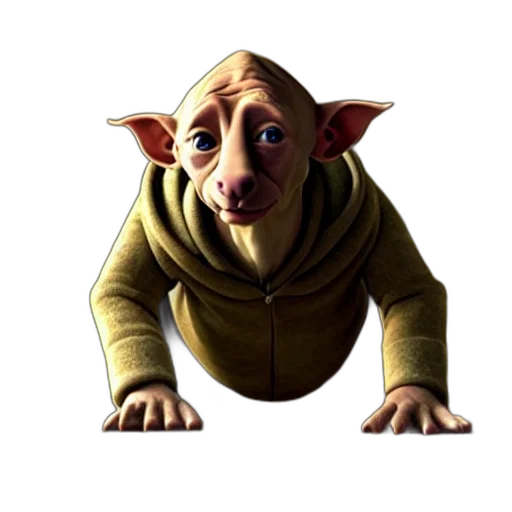 animal, creature, staff, face transparent PNG cut-out