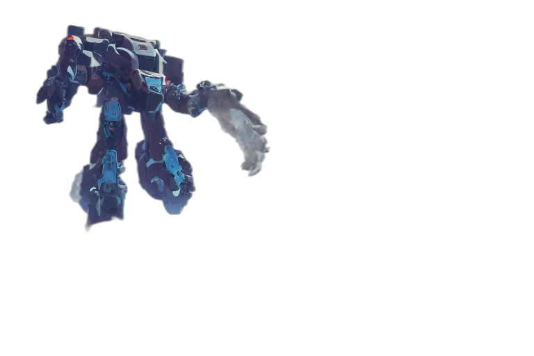 robot, weapon, dragon, creature transparent PNG cut-out