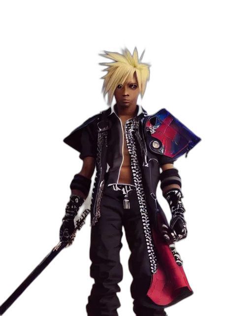 jacket, weapon, concept art, cyberpunk, 3d render, highly, detailed, vfx transparent PNG cut-out