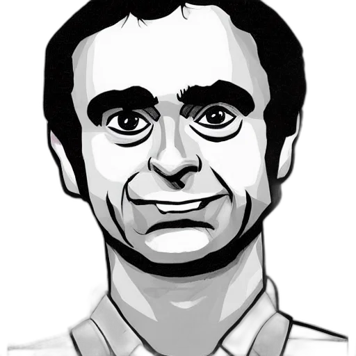 face, staff, cartoon, comic book art transparent PNG cut-out