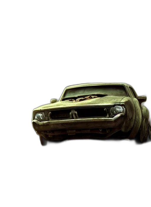 car, weapon, photorealistic, concept art, 3d render, fantasy art, epic, portrait transparent PNG cut-out