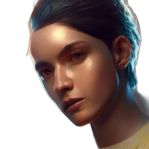 face, crown, jewelry, robot, concept art, photorealistic, fantasy art, comic book art transparent PNG cut-out