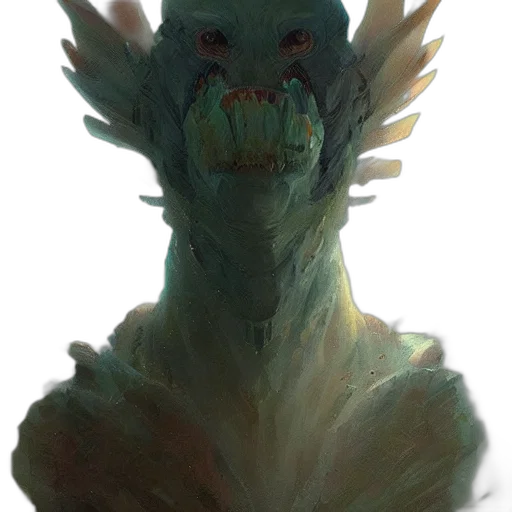dragon, creature, mask, face, concept art, fantasy art, 3d render, photorealistic transparent PNG cut-out