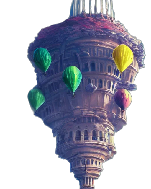 umbrella, building, hat, crown transparent PNG cut-out