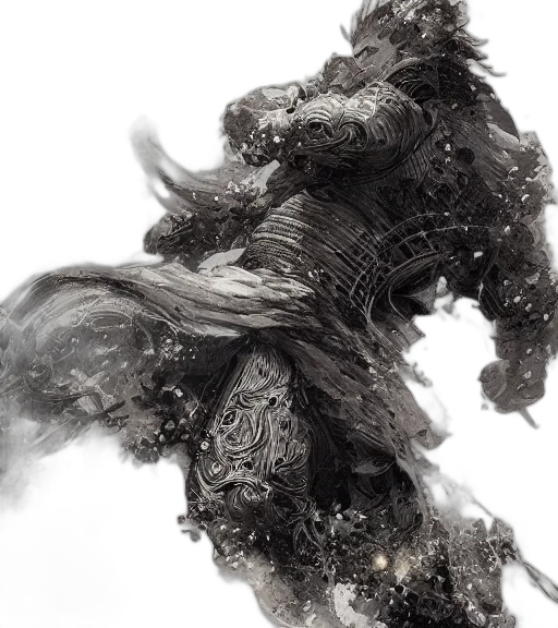 dragon, creature, hair, animal transparent PNG cut-out