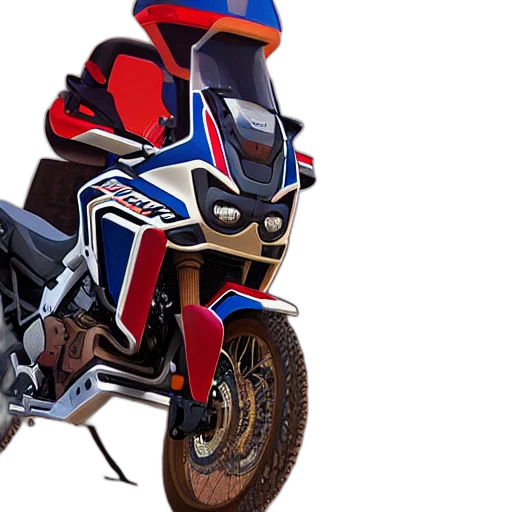 honda, africa, twin, night transparent PNG cut-out