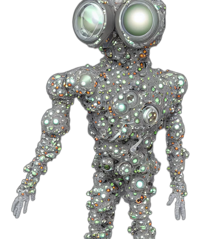 robot, jewelry, creature, mask transparent PNG cut-out