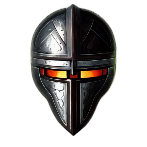 mask, sword, crown, weapon, fantasy art, 3d render, concept art, pixel art transparent PNG cut-out