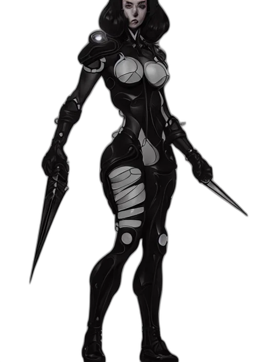 robot, weapon, concept art, cyberpunk transparent PNG cut-out