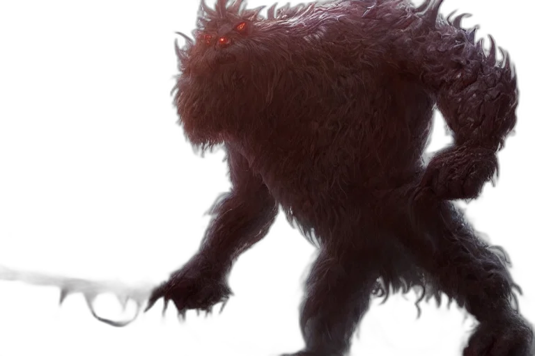 creature, animal, dragon, hair transparent PNG cut-out