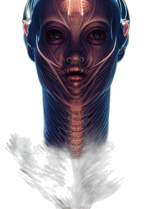 creature, face, mask, robot transparent PNG cut-out