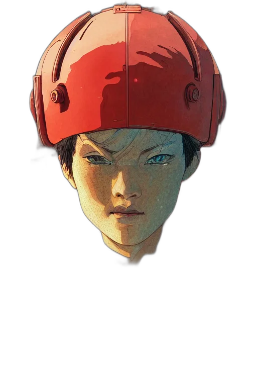 face, mask, robot, hat transparent PNG cut-out