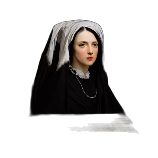 face, staff, hat, dress transparent PNG cut-out