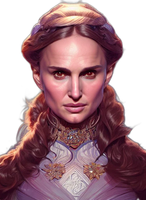 face, crown, jewelry, fantasy art, concept art, photorealistic, comic book art, golden transparent PNG cut-out