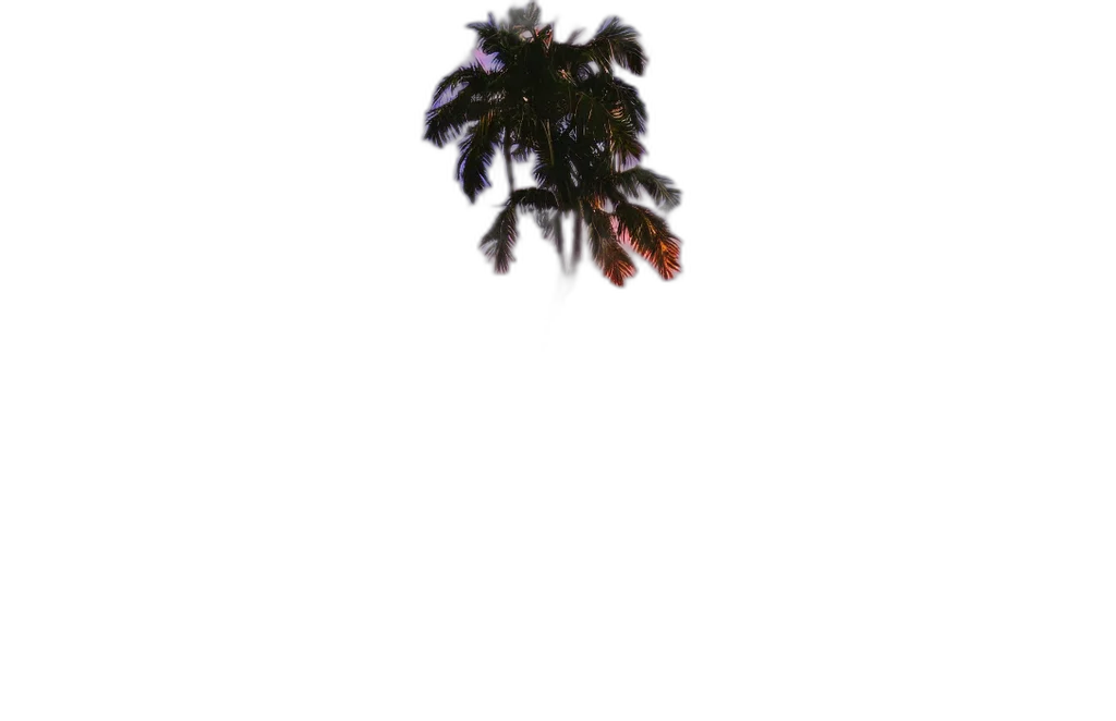 tree, crown, flower, hair, pixel art, 3d render, photorealistic, vaporwave transparent PNG cut-out