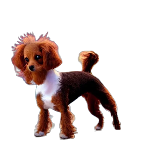 animal, hair, creature, staff, 3d render, photorealistic, concept art, fantasy art transparent PNG cut-out