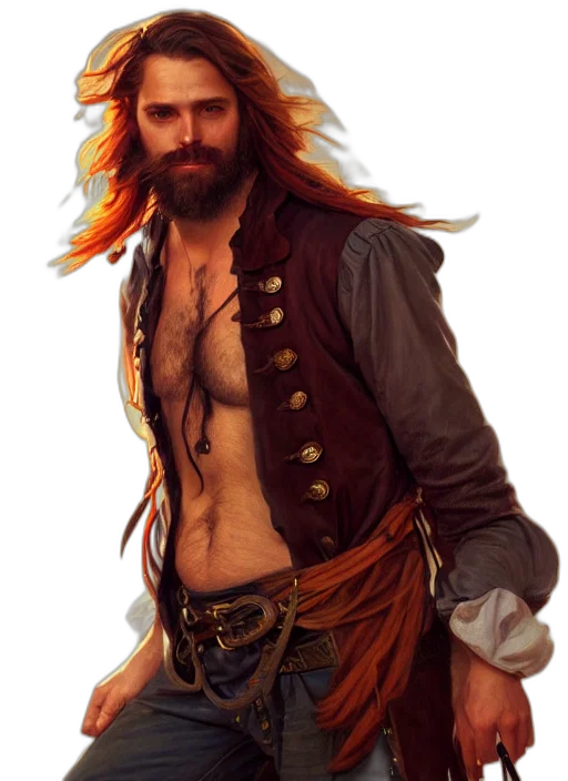jacket, fantasy art, concept art, photorealistic transparent PNG cut-out