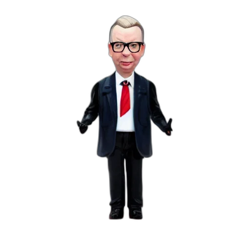 staff, cartoon, concept art, 3d render, michael, gove, action, figure transparent PNG cut-out