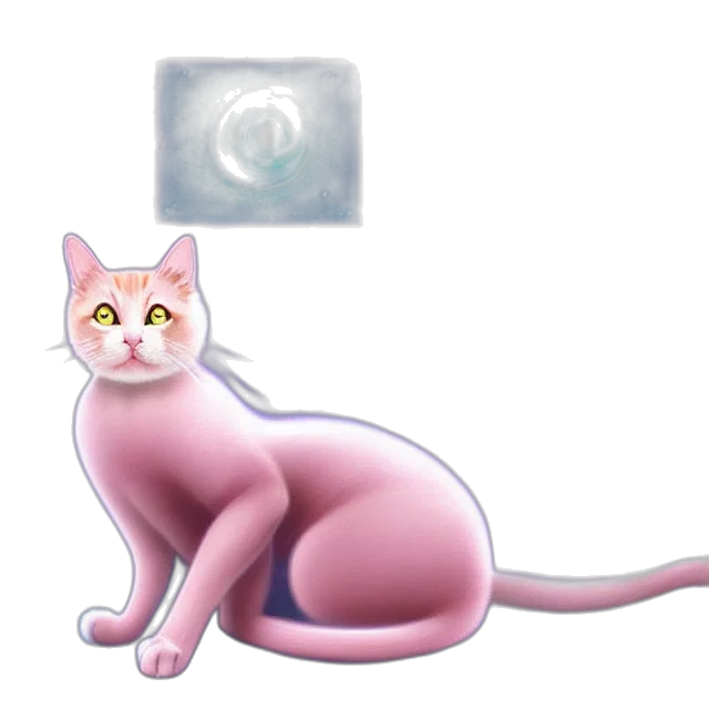staff, animal, jewelry, creature, vaporwave, concept art, pixel art, 3d render transparent PNG cut-out