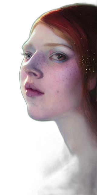 face, jewelry, robot, crown, photorealistic, fantasy art, oil painting, concept art transparent PNG cut-out