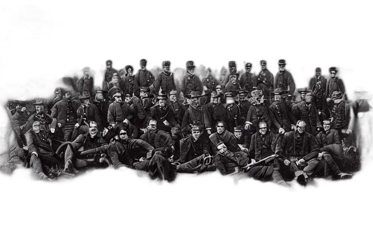 staff, weapon, jacket, crown transparent PNG cut-out