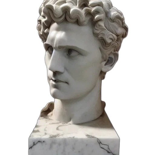 face, crown, photorealistic, vaporwave transparent PNG cut-out