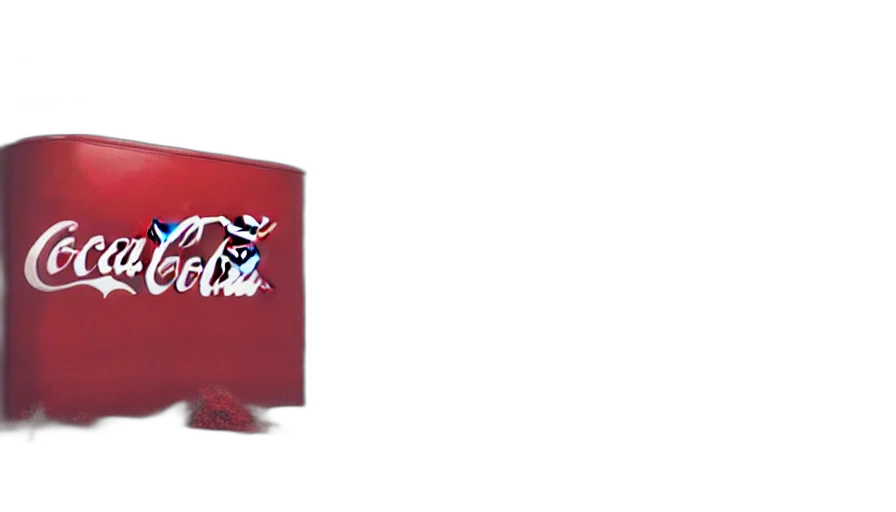 dragon, 3d render, concept art, red, coca, cola, artstation, deviantart transparent PNG cut-out