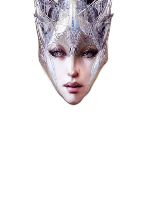 mask, face, creature, dragon transparent PNG cut-out