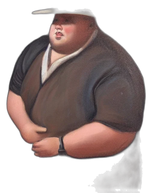staff, jacket, face, food transparent PNG cut-out