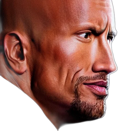 face, hair, mask, animal, photorealistic, 3d render, concept art, cartoon transparent PNG cut-out