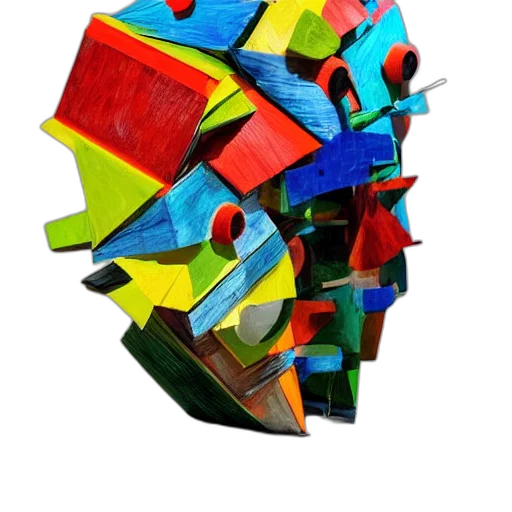 mask, hat, crown, face, 3d render, photorealistic, concept art, oil painting transparent PNG cut-out