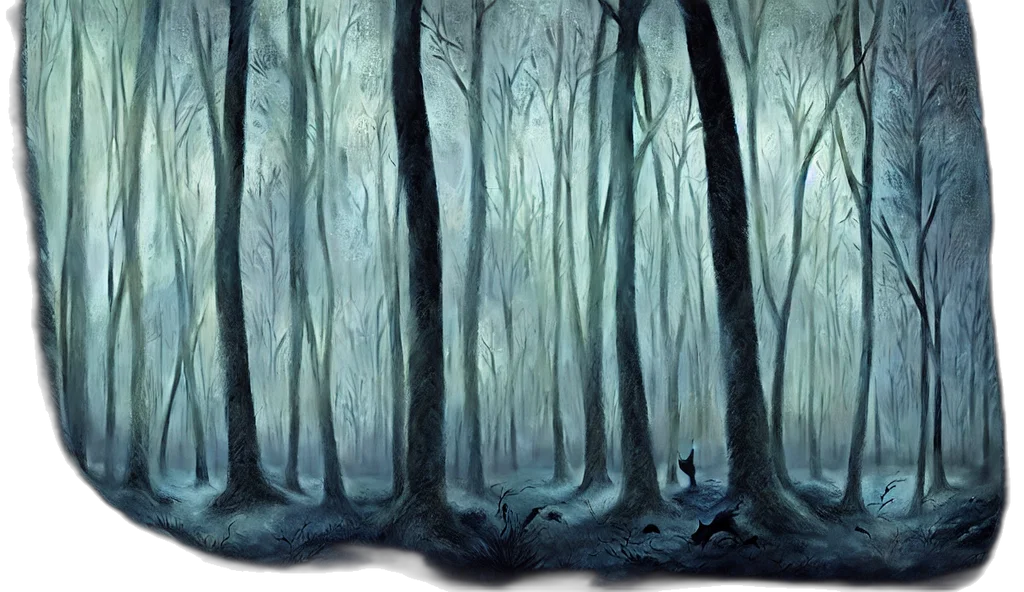 tree, creature, concept art, watercolor transparent PNG cut-out