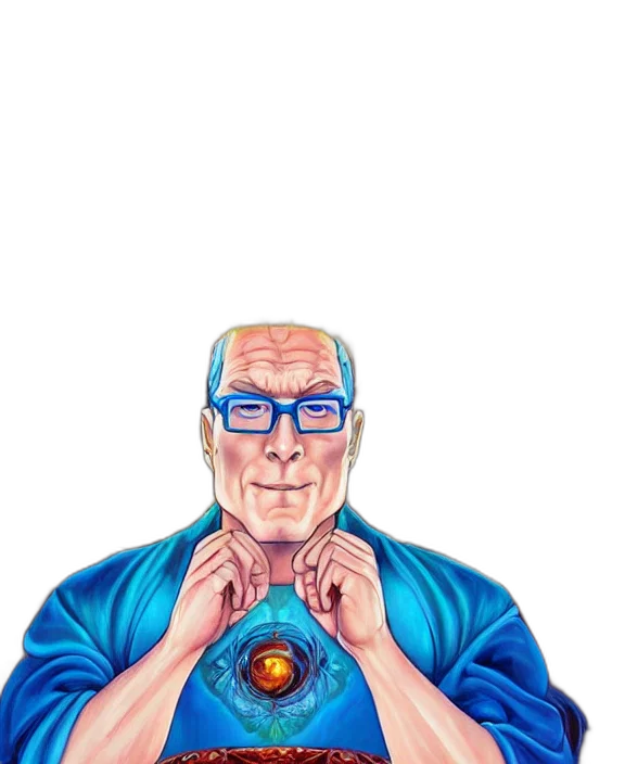 staff, face, jewelry, jacket transparent PNG cut-out