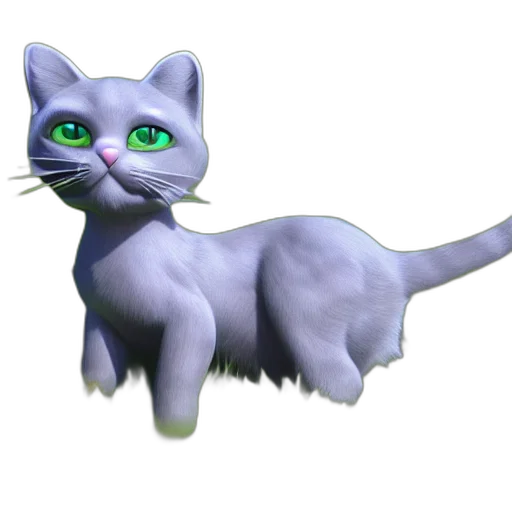 animal, creature, staff, 3d render transparent PNG cut-out