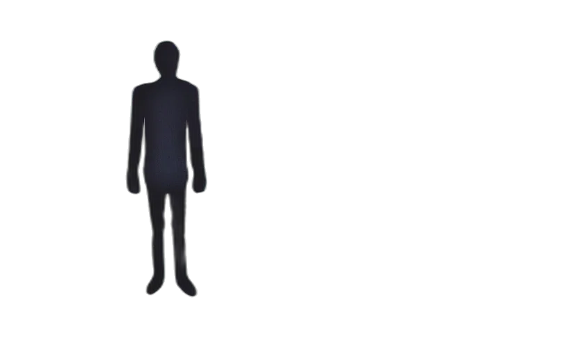 creature, robot, jacket, staff transparent PNG cut-out