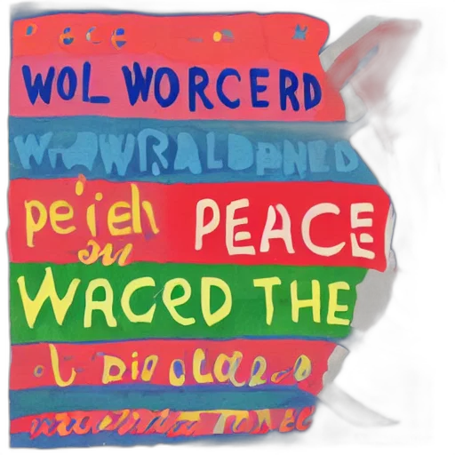 world, peace transparent PNG cut-out