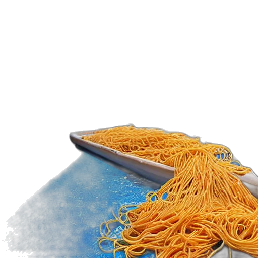 food, hair, weapon, staff, 3d render, photorealistic, blue, swimming transparent PNG cut-out
